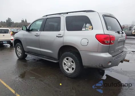 2008 Toyota Sequoia Sr5 5.7L V8 z USA, uszkodzony, nr VIN 5TDBY64A28S011971
